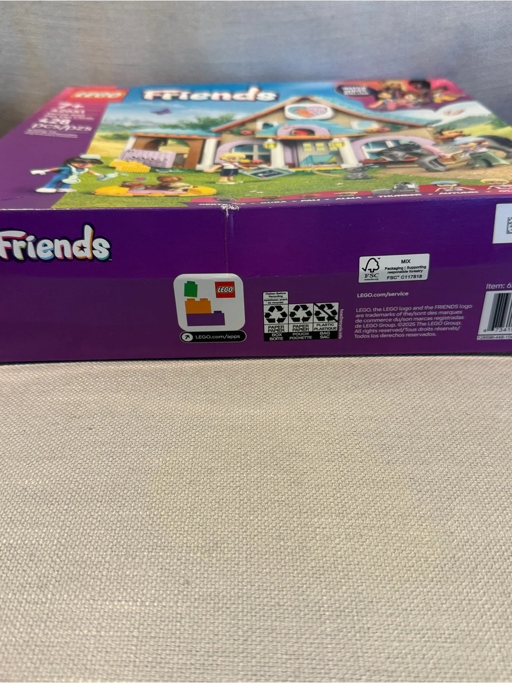 Lego Friends Horse & Pet Vet Clinic New in Box - Purple, Blue, Pink, Tan, White